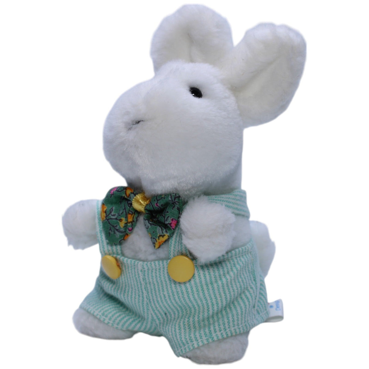 1238364 NICI Süßer kleiner Hase mit Latzhose Kuscheltier Kumpel Leo Gebraucht Osterhase Ostern