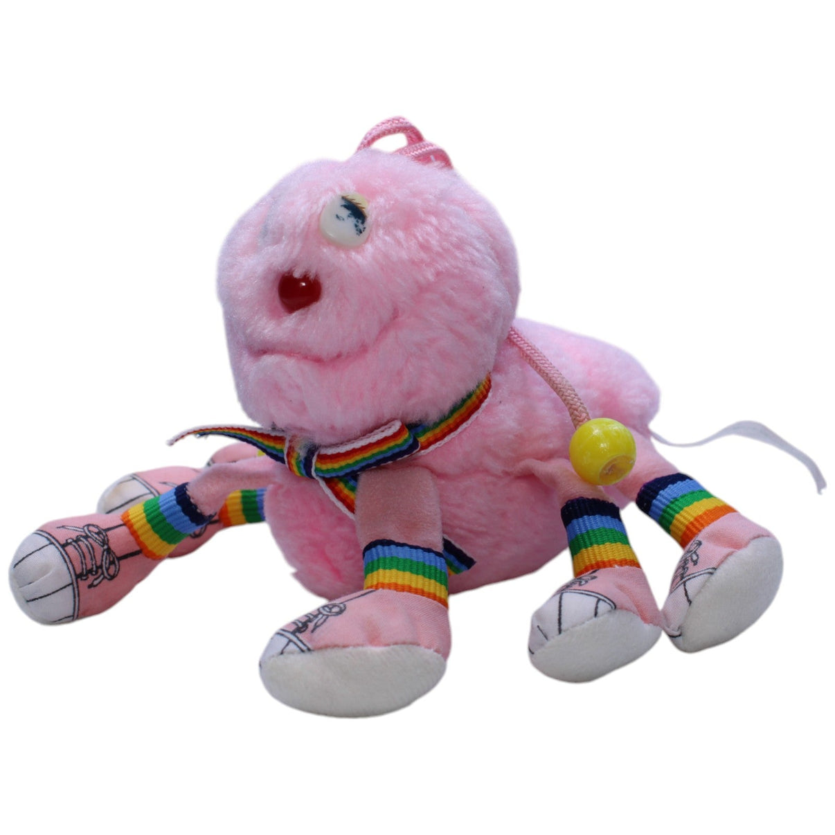 1238373 Commonwealth Toy & Novelty Co., Inc. Tausendfüßler "Lots - a - Lots - a - Leggggggs", klein Kuscheltier Kumpel Leo Gebraucht Raupe Vintage