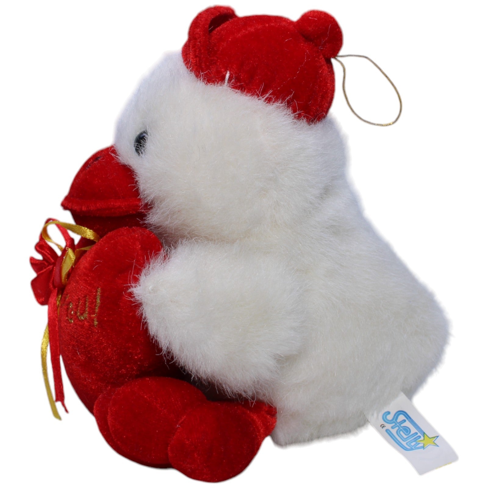 1238378 Stelly Ente mit "I love you" Herz Kuscheltier Kumpel Leo Gebraucht