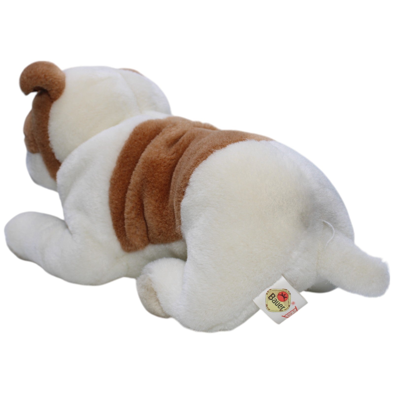 1238391 Bauer Bulldogge, braun - weiß Kuscheltier Kumpel Leo Gebraucht Hund