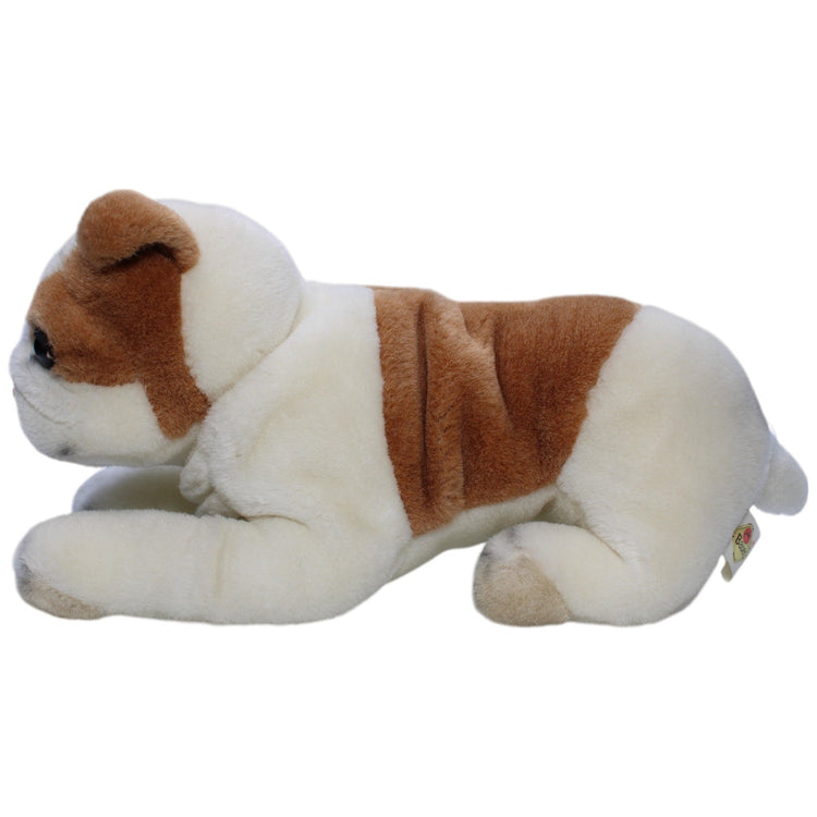 1238391 Bauer Bulldogge, braun - weiß Kuscheltier Kumpel Leo Gebraucht Hund