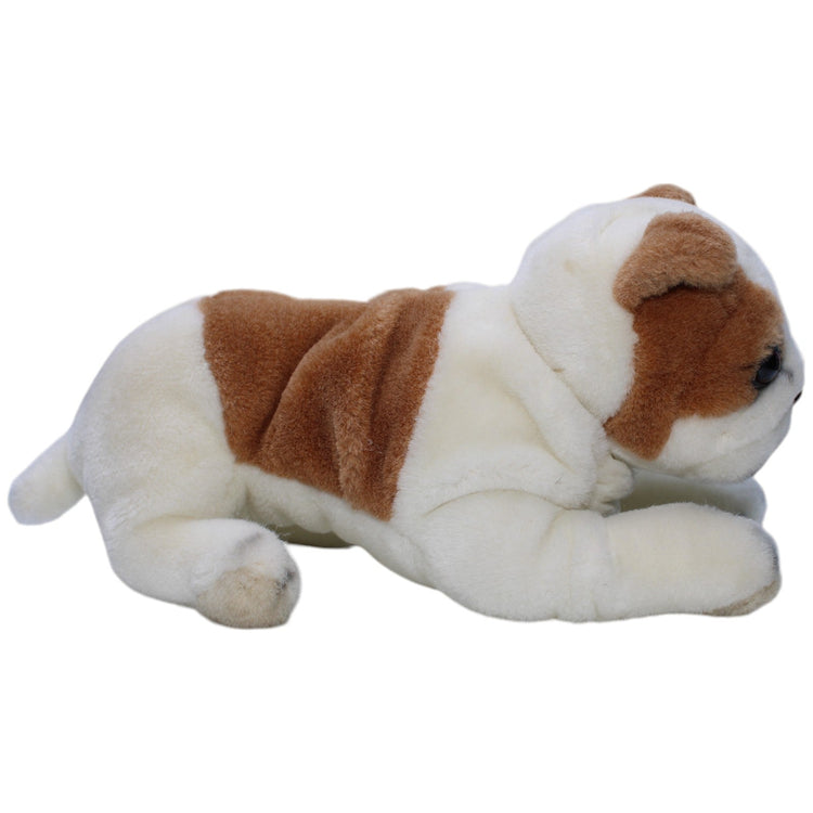 1238391 Bauer Bulldogge, braun - weiß Kuscheltier Kumpel Leo Gebraucht Hund