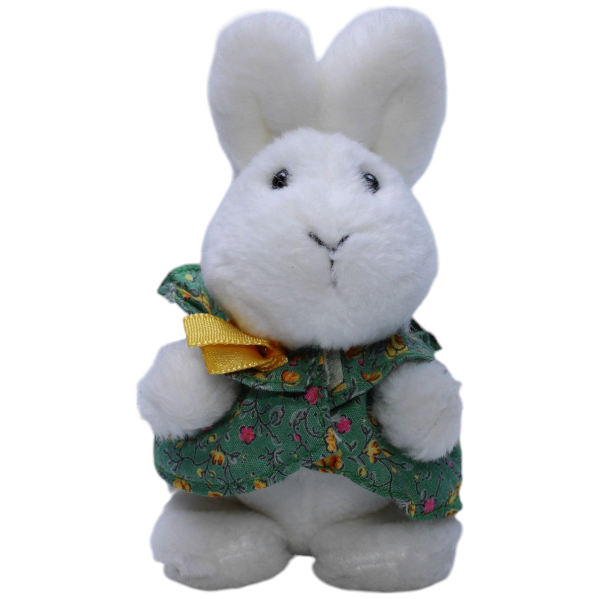 1238402 NICI Hase mit Blumen - Oberteil, klein Kuscheltier Kumpel Leo Gebraucht Osterhase Ostern