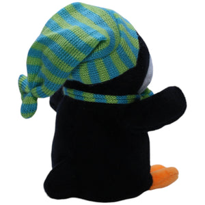 1238405 Windel Pinguin mit Zipfelmütze & Schal Kuscheltier Kumpel Leo Gebraucht