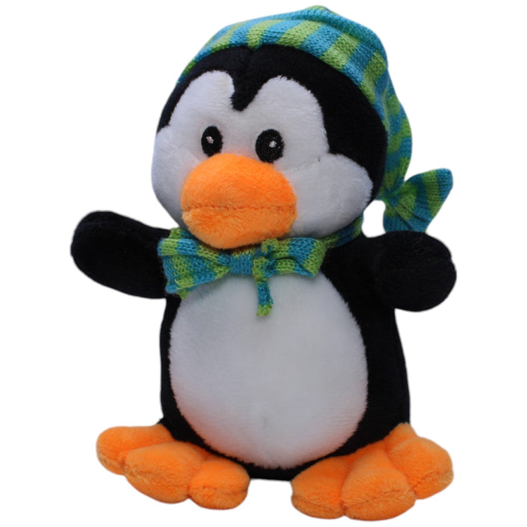 1238405 Windel Pinguin mit Zipfelmütze & Schal Kuscheltier Kumpel Leo Gebraucht