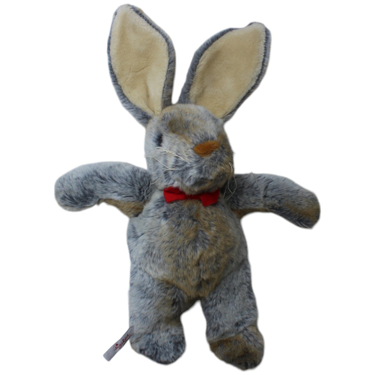 1238417 Sigikid Grauer Hase mit braunen Flecken Kuscheltier Kumpel Leo Gebraucht