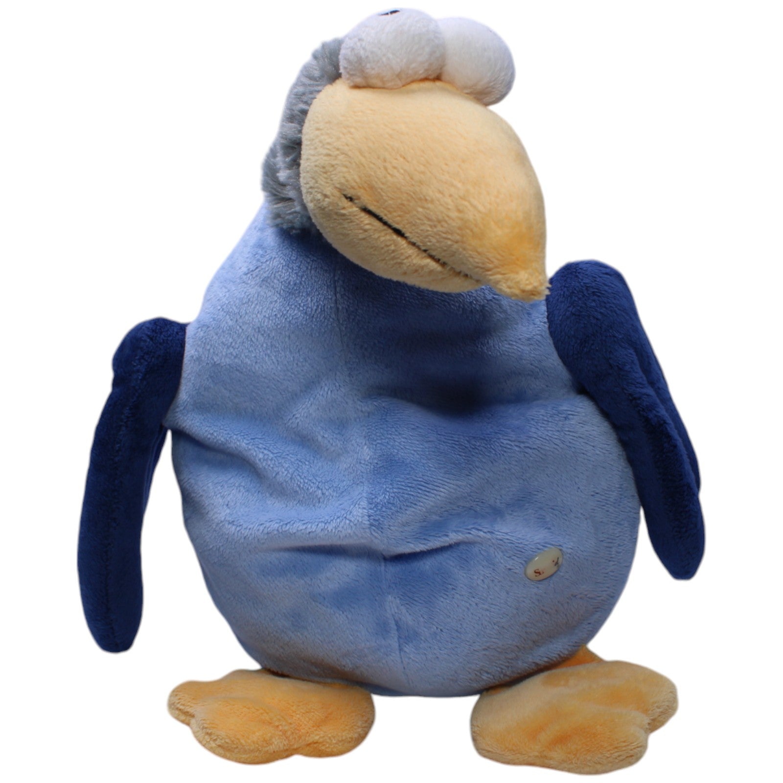 1238435 Sunkid Blauer Geier, groß Kuscheltier Kumpel Leo Gebraucht Vogel