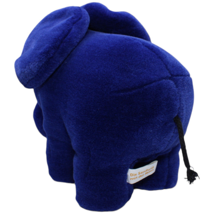 1238447 Schmidt Der kleine blaue Elefant aus Die Sendung mit der Maus Kuscheltier Kumpel Leo 42035 Gebraucht Vintage