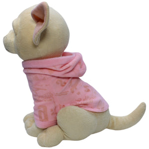 1238454 Play by Play Chihuahua mit rosa Pulli Kuscheltier Kumpel Leo Gebraucht Hund