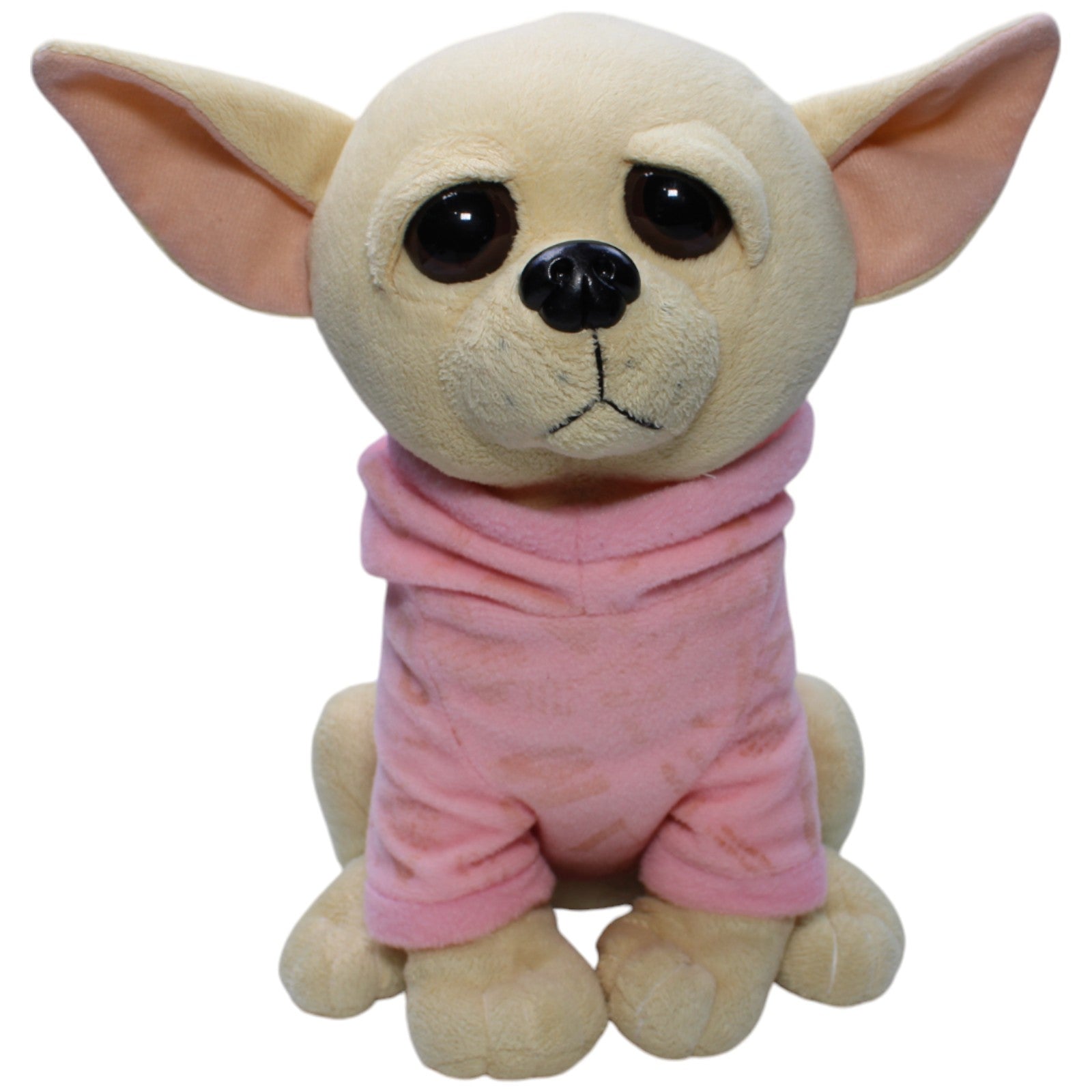 1238454 Play by Play Chihuahua mit rosa Pulli Kuscheltier Kumpel Leo Gebraucht Hund