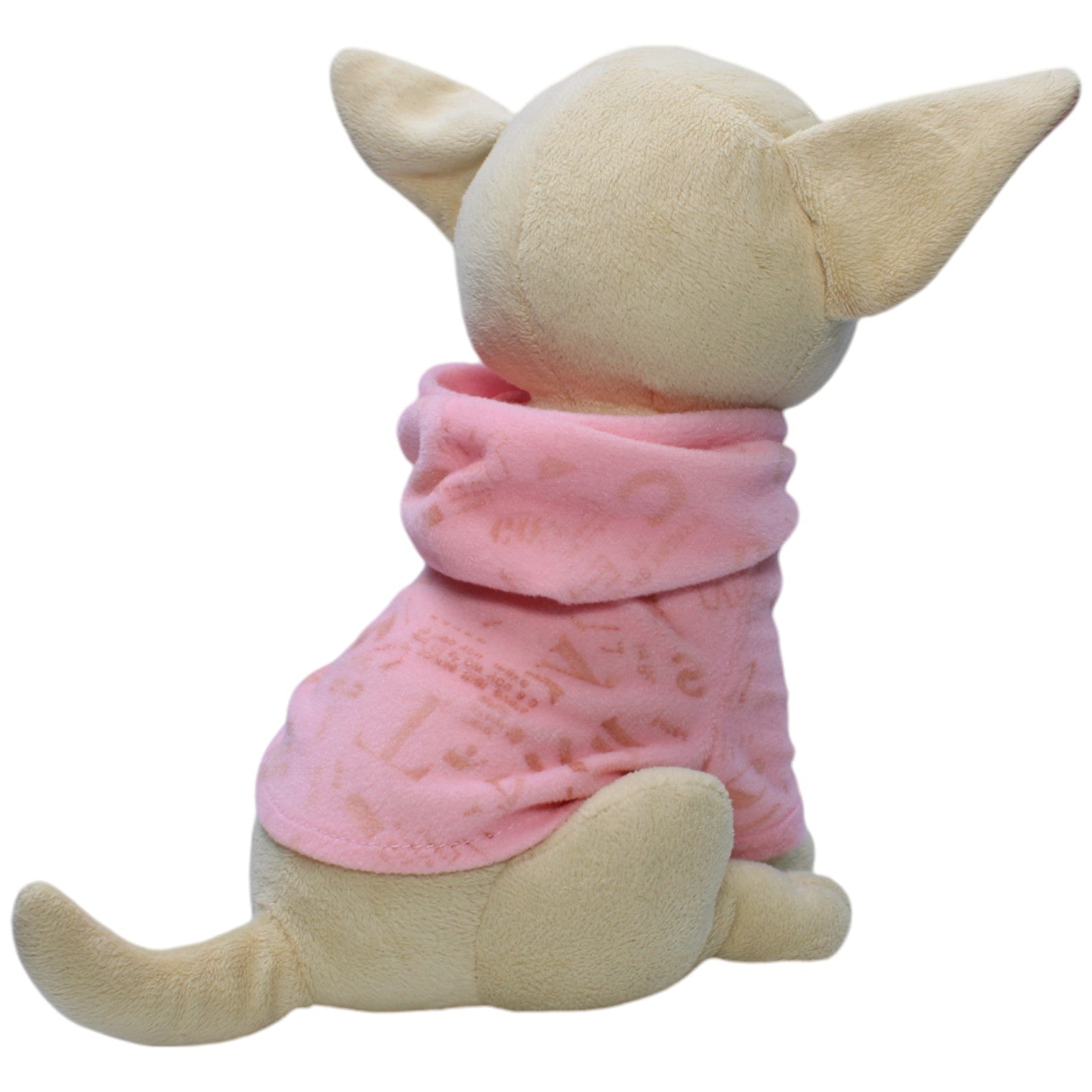 1238454 Play by Play Chihuahua mit rosa Pulli Kuscheltier Kumpel Leo Gebraucht Hund