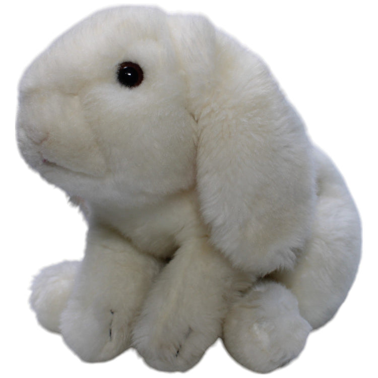 1238467 Animal Alley Toys "R" Us, weißer Hase sitzend Kuscheltier Kumpel Leo Gebraucht