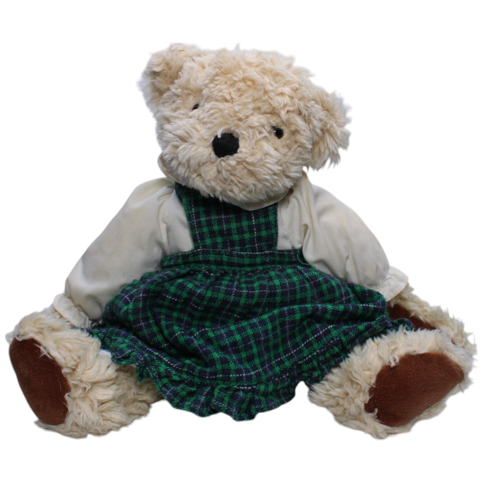 1238495 TCM Teddybär im Kleid Kuscheltier Kumpel Leo Bär Gebraucht Tchibo