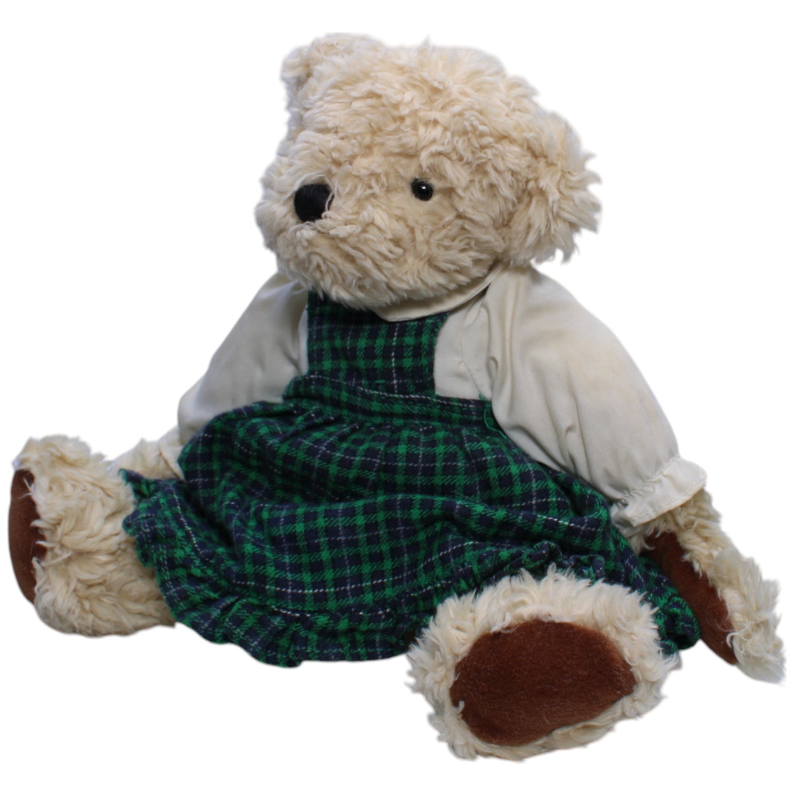 1238495 TCM Teddybär im Kleid Kuscheltier Kumpel Leo Bär Gebraucht Tchibo