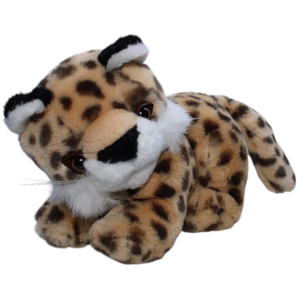 1238501 Heunec Gepard, liegend Kuscheltier Kumpel Leo Gebraucht Vintage