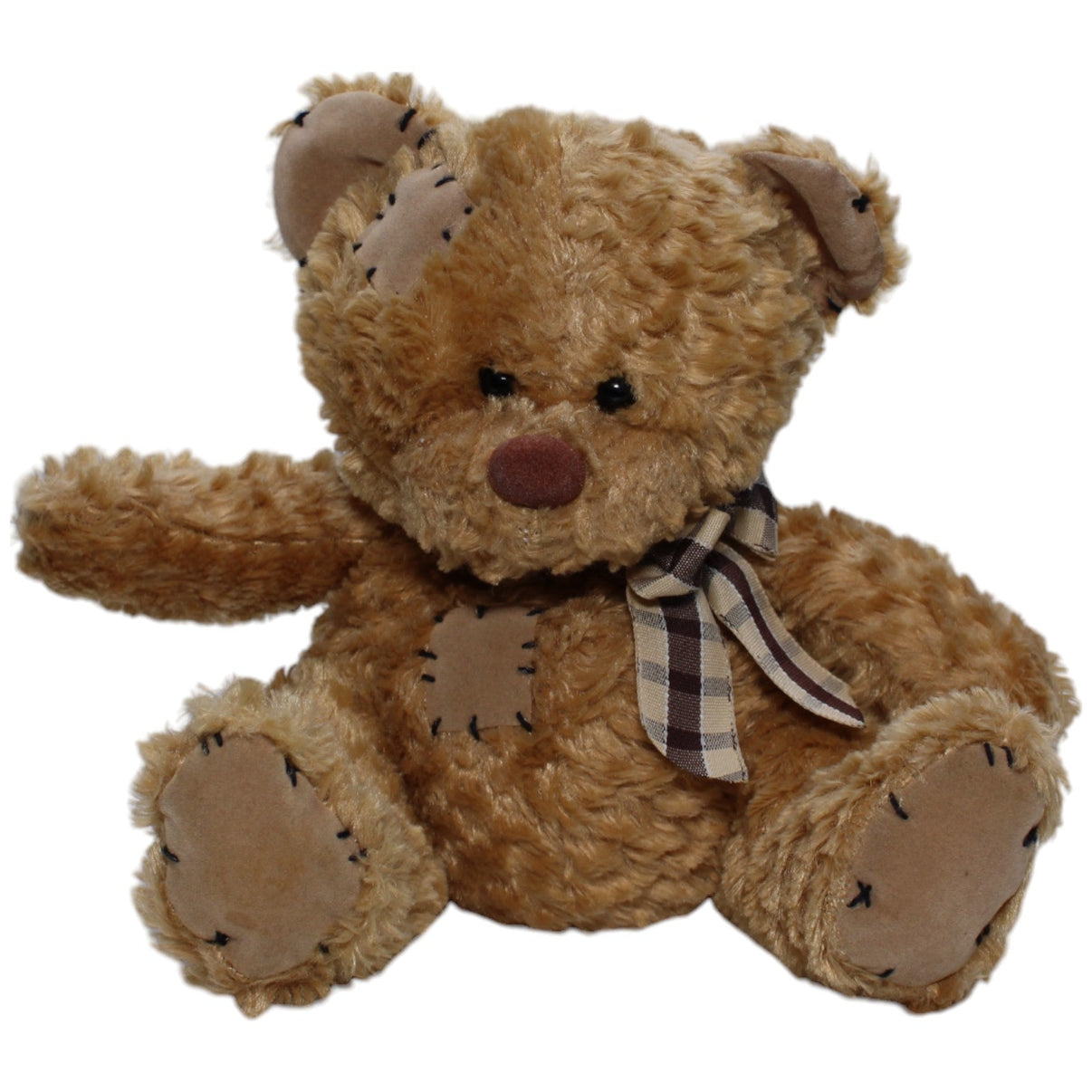 1238502 Whitehouse Leisure PAWS, Teddybär mit Patches Kuscheltier Kumpel Leo Bär Gebraucht Teddy