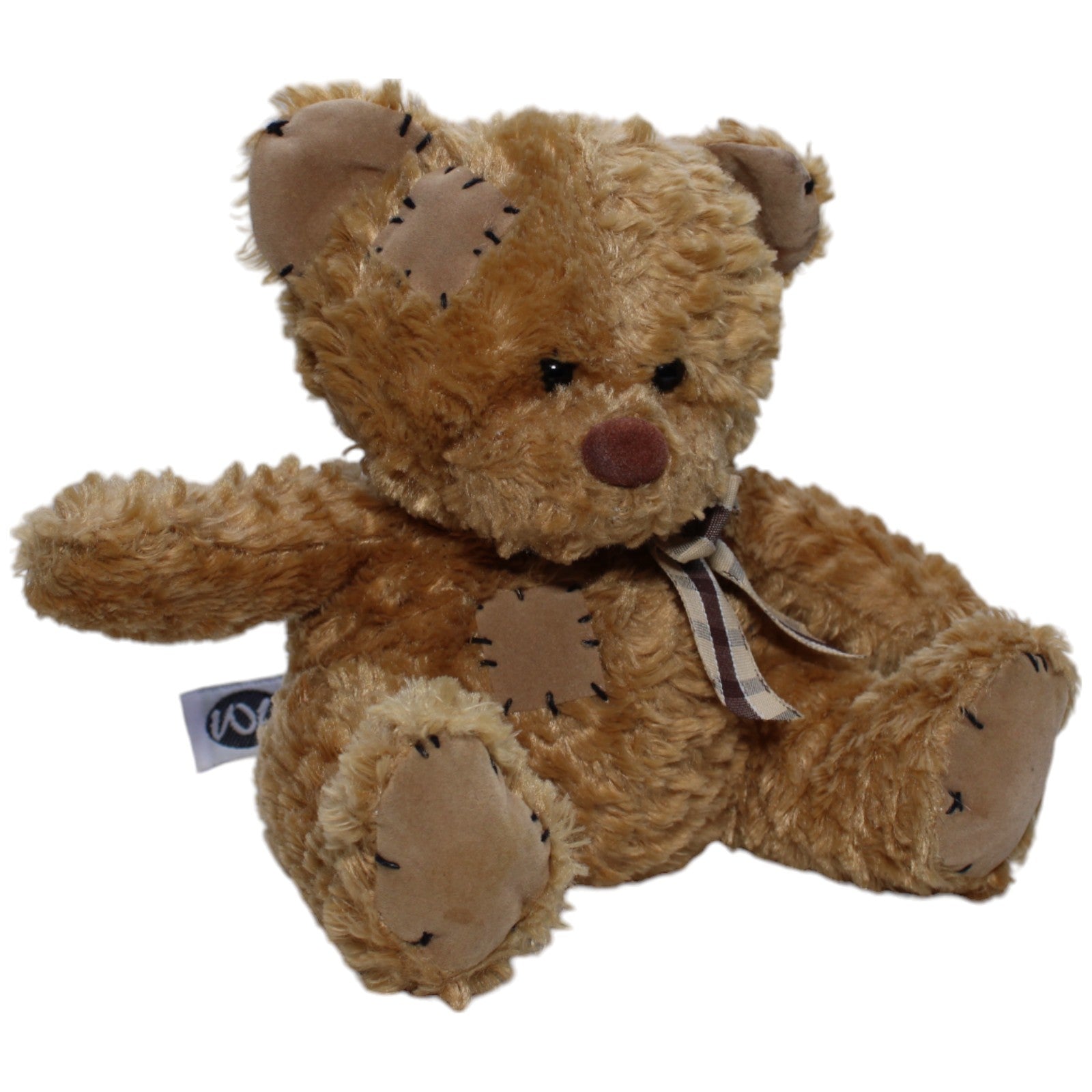 1238502 Whitehouse Leisure PAWS, Teddybär mit Patches Kuscheltier Kumpel Leo Bär Gebraucht Teddy