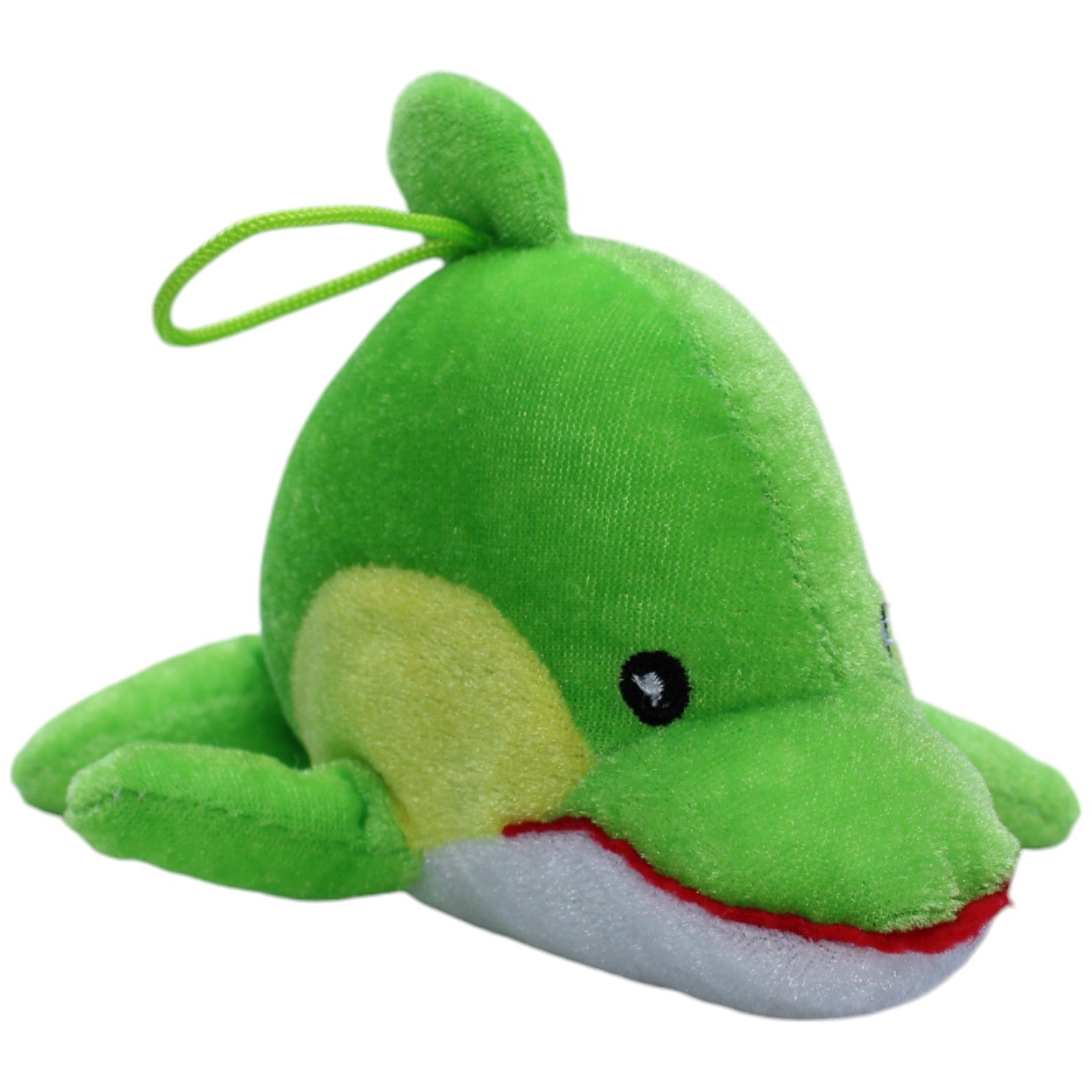 1238515 FLOTI Flos Toys, grüner Delfin Kuscheltier Kumpel Leo Gebraucht