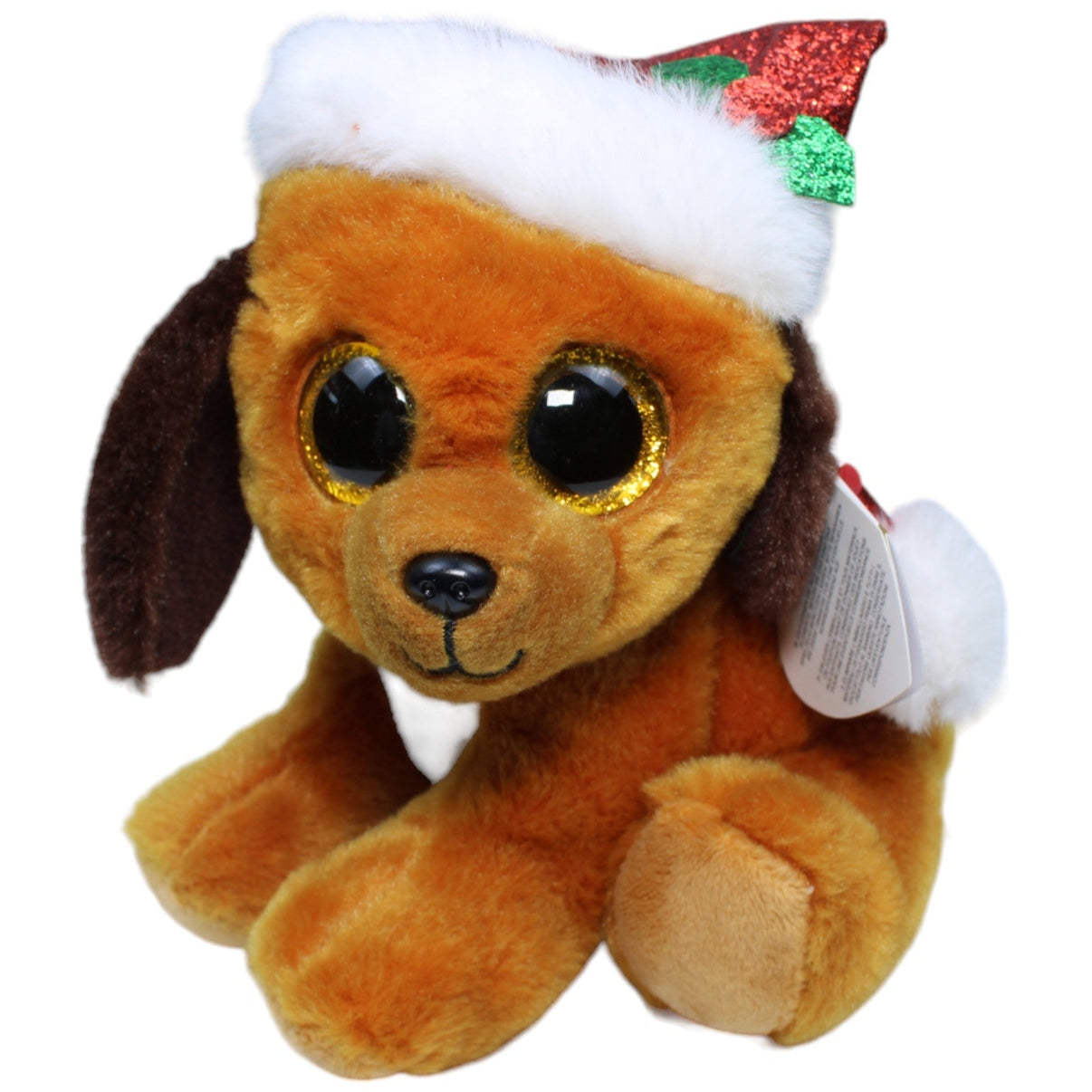 1238537 TY Beanie Boo, Weihnachtshund Howlidays Kuscheltier Kumpel Leo Gebraucht