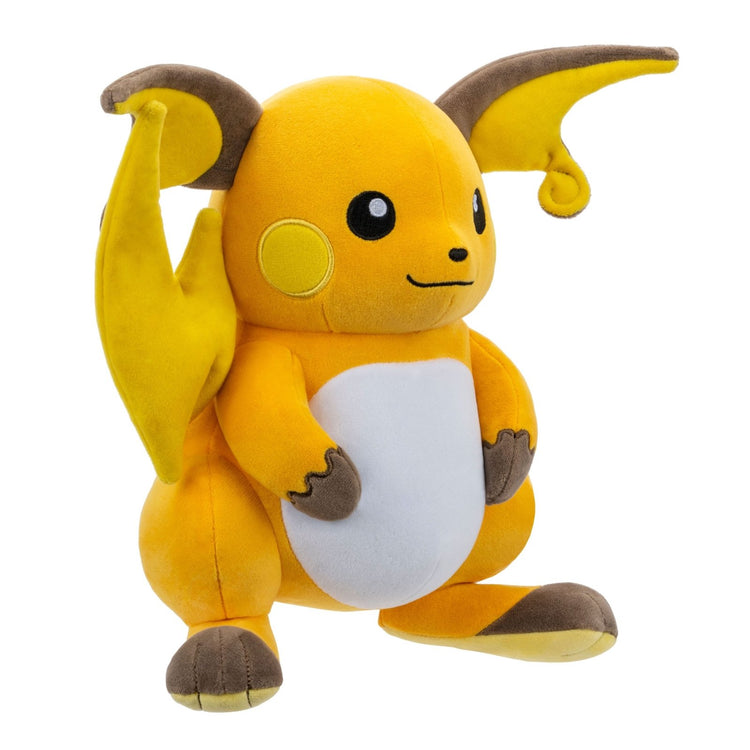 1238545 Jazwares Raichu aus Pokémon Plüschfigur Kumpel Leo neu