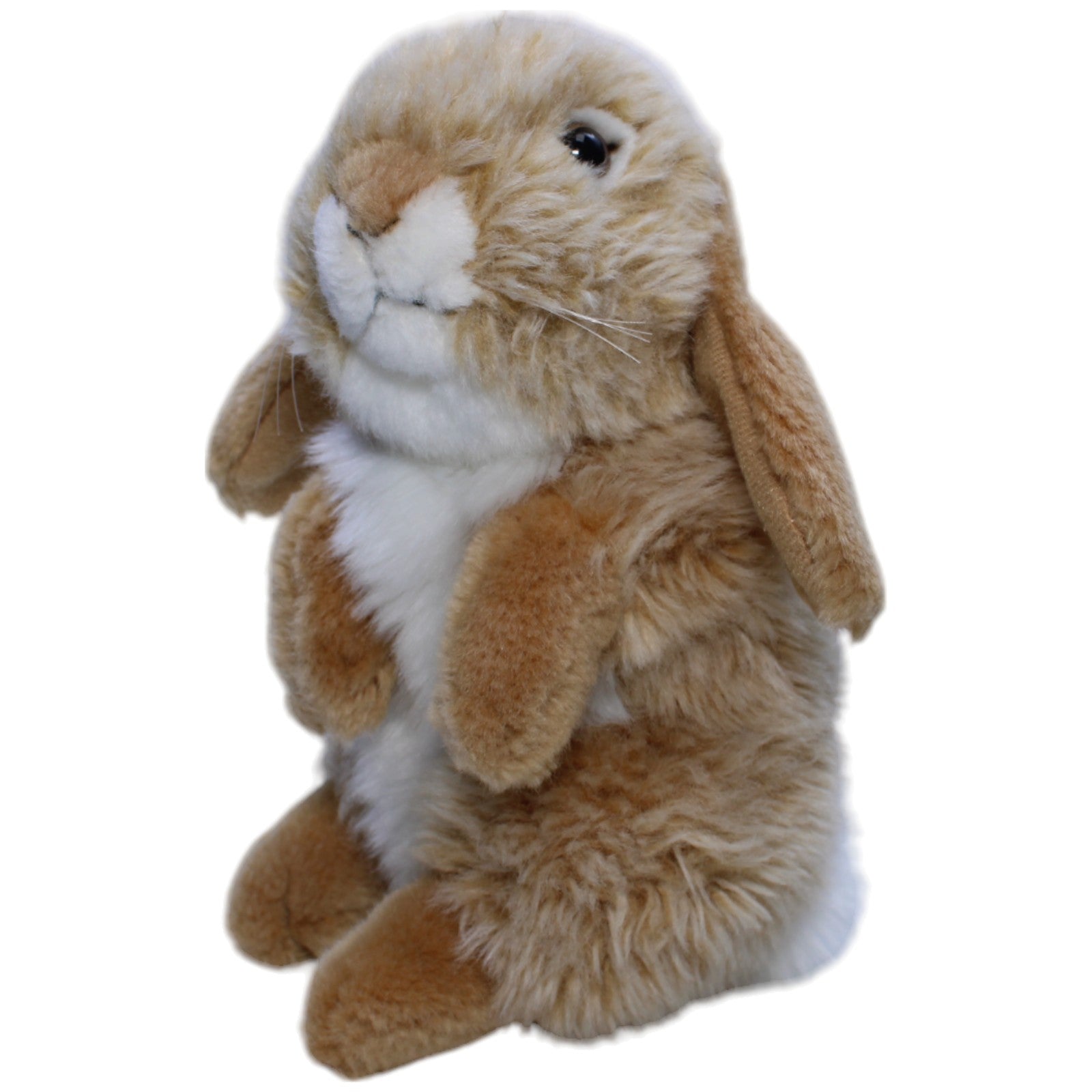 1238576 Uni - Toys Süßer Hase, hellbraun Kuscheltier Kumpel Leo Gebraucht Kaninchen