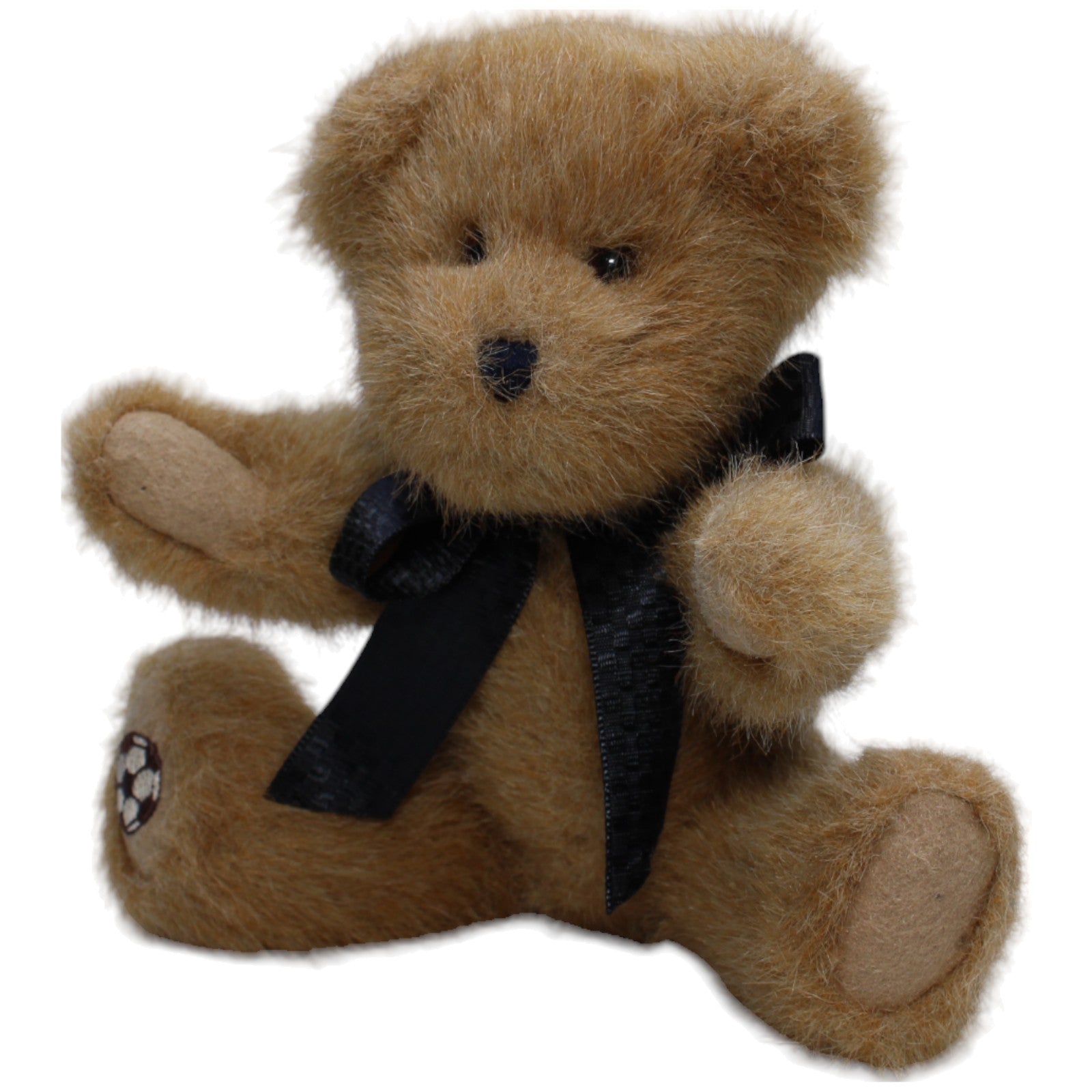 1238577 THE BOYDS COLLECTION Teddybär mit schwarzer Schleife Kuscheltier Kumpel Leo Bär Gebraucht Teddy