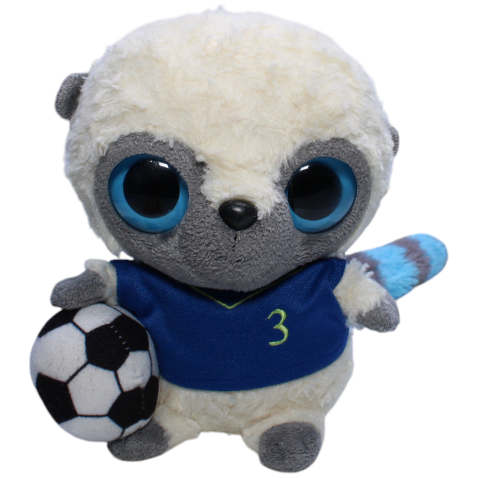 1238585 Kuschelwuschel Buschbaby YooHoo als Fußballspieler aus YooHoo & Friends Kuscheltier Kumpel Leo Gebraucht