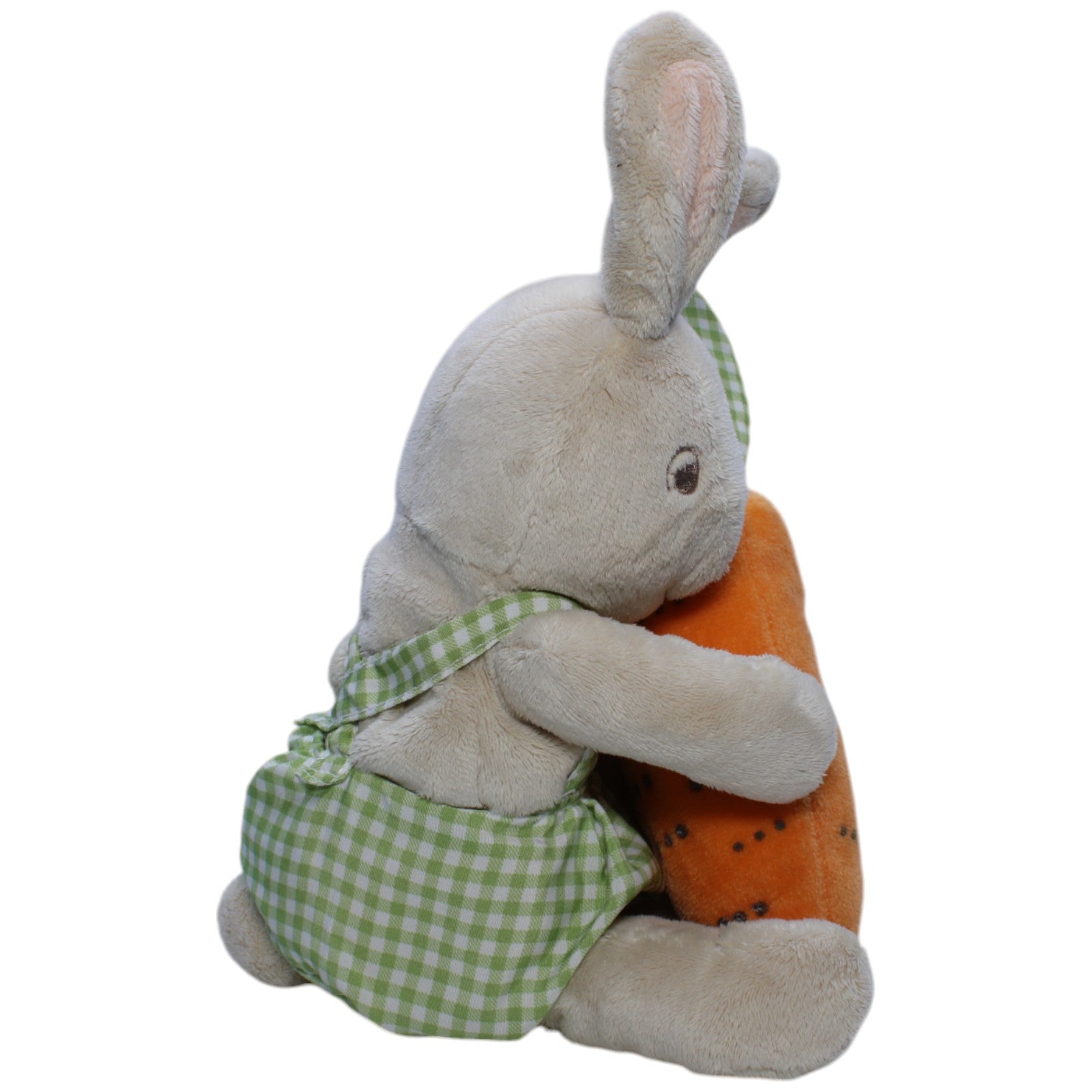 1238601 IKEA Hase mit Möhre, MINNEN KANIN Kuscheltier Kumpel Leo Gebraucht Kaninchen Osterhase