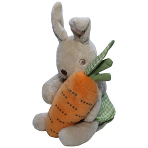 1238601 IKEA Hase mit Möhre, MINNEN KANIN Kuscheltier Kumpel Leo Gebraucht Kaninchen Osterhase