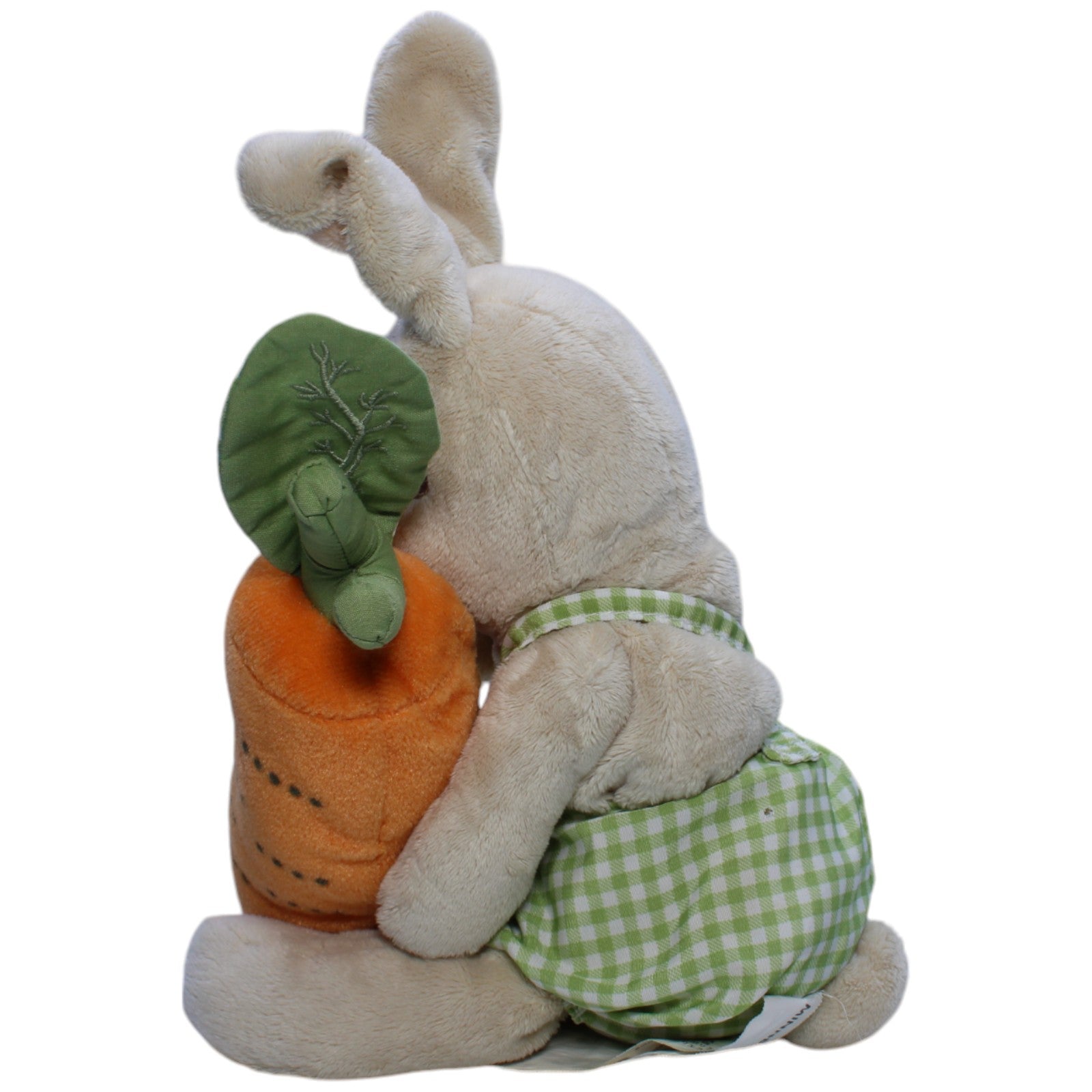 1238601 IKEA Hase mit Möhre, MINNEN KANIN Kuscheltier Kumpel Leo Gebraucht Kaninchen Osterhase