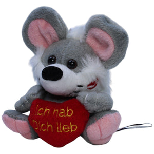 1238608 Rainbow Elch Maus Ravel mit Herz "Ich hab dich lieb" Kuscheltier Kumpel Leo Gebraucht