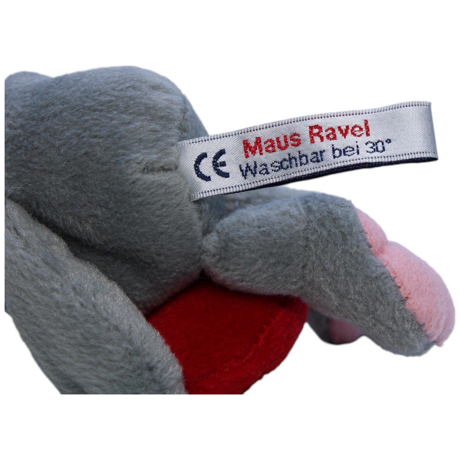 1238608 Rainbow Elch Maus Ravel mit Herz "Ich hab dich lieb" Kuscheltier Kumpel Leo Gebraucht