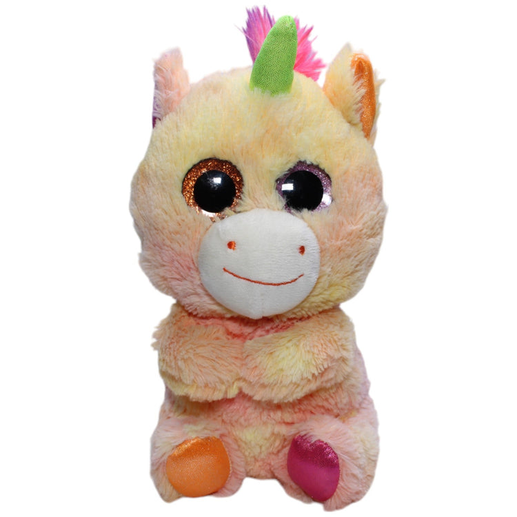 1238620 Sunkid Pfirsichfarbenes Einhorn, sitzend Kuscheltier Kumpel Leo Fantasy Gebraucht