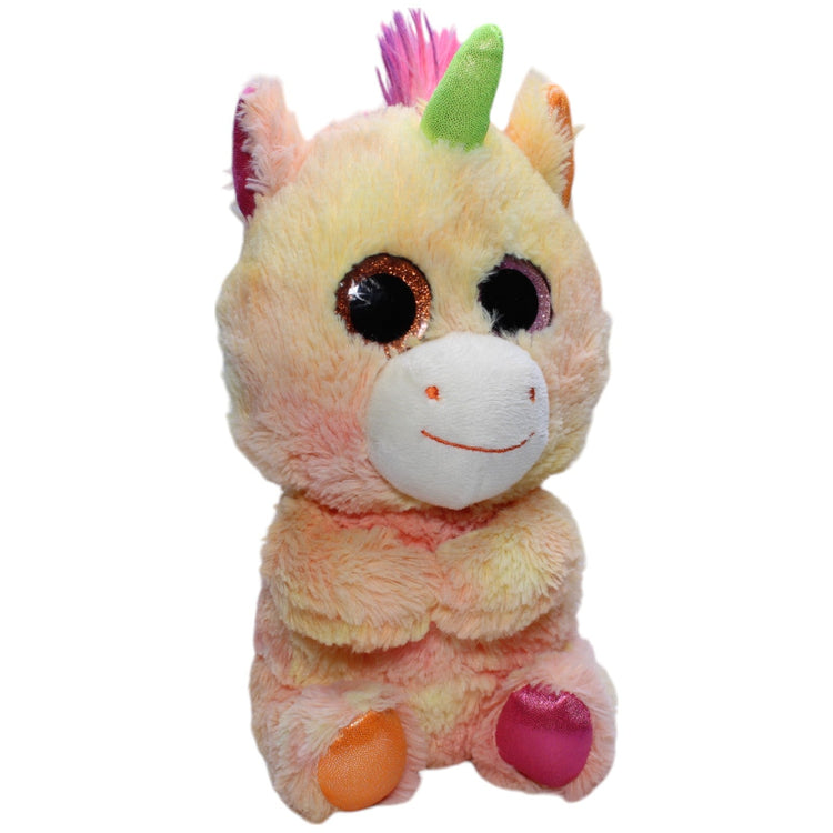 1238620 Sunkid Pfirsichfarbenes Einhorn, sitzend Kuscheltier Kumpel Leo Fantasy Gebraucht