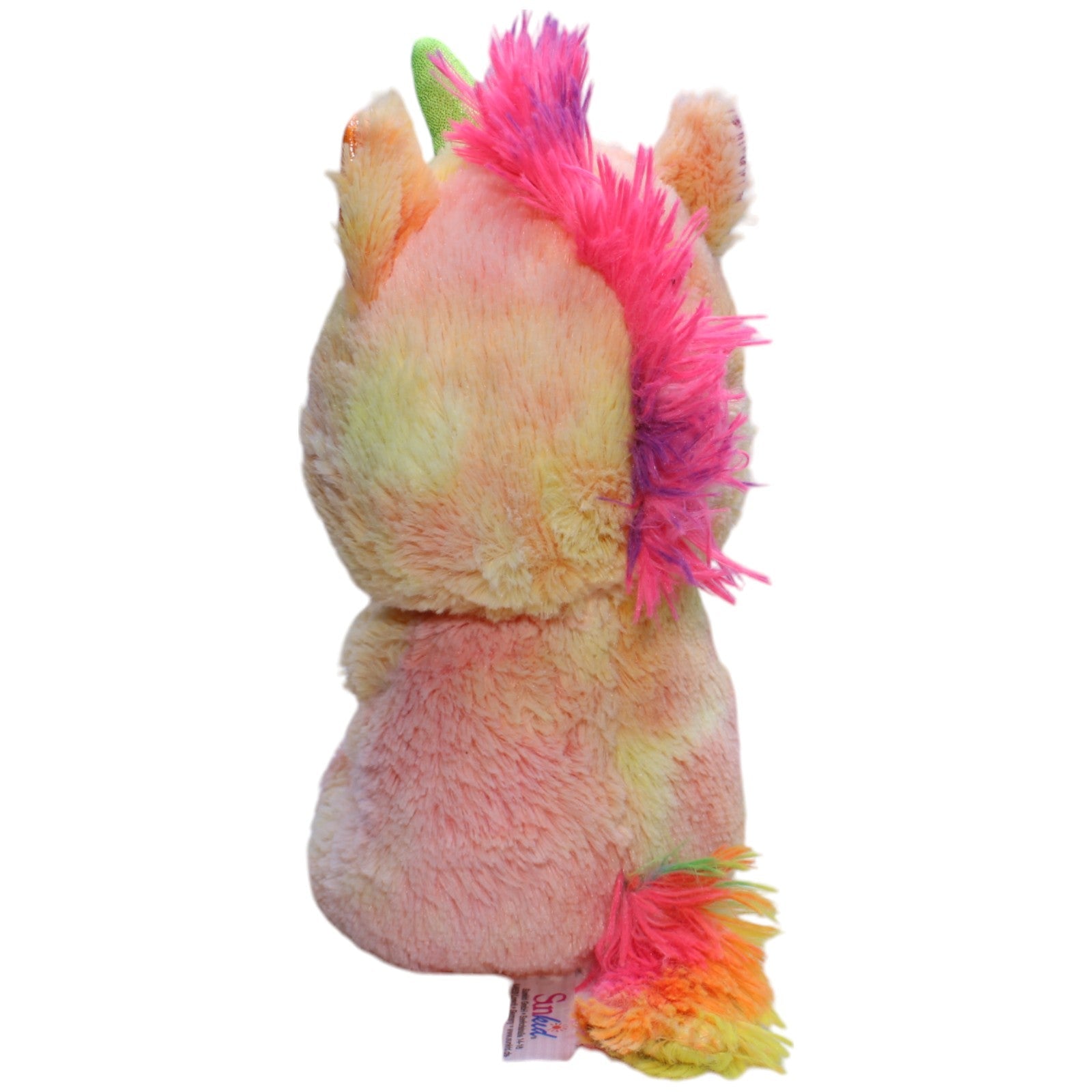 1238620 Sunkid Pfirsichfarbenes Einhorn, sitzend Kuscheltier Kumpel Leo Fantasy Gebraucht