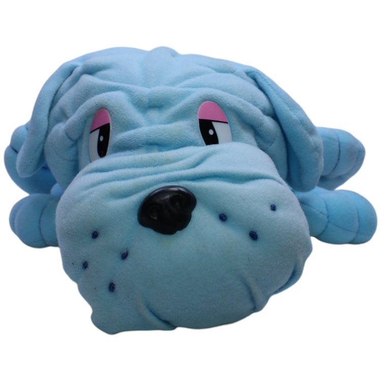 1238628 Aunt Betty's Pets Shar Pei, blau Handpuppe Kumpel Leo Gebraucht Vintage