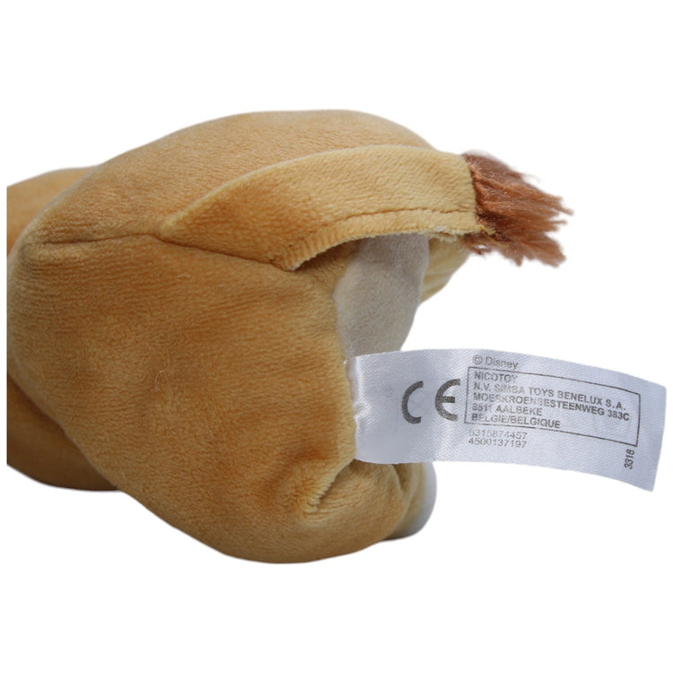 1238641 Nicotoy Simba aus Disney König der Löwen Kuscheltier Kumpel Leo Disney Gebraucht