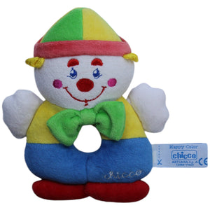 1238650 Chicco Happy Color, Clown Greifling mit Rassel Kumpel Leo Gebraucht