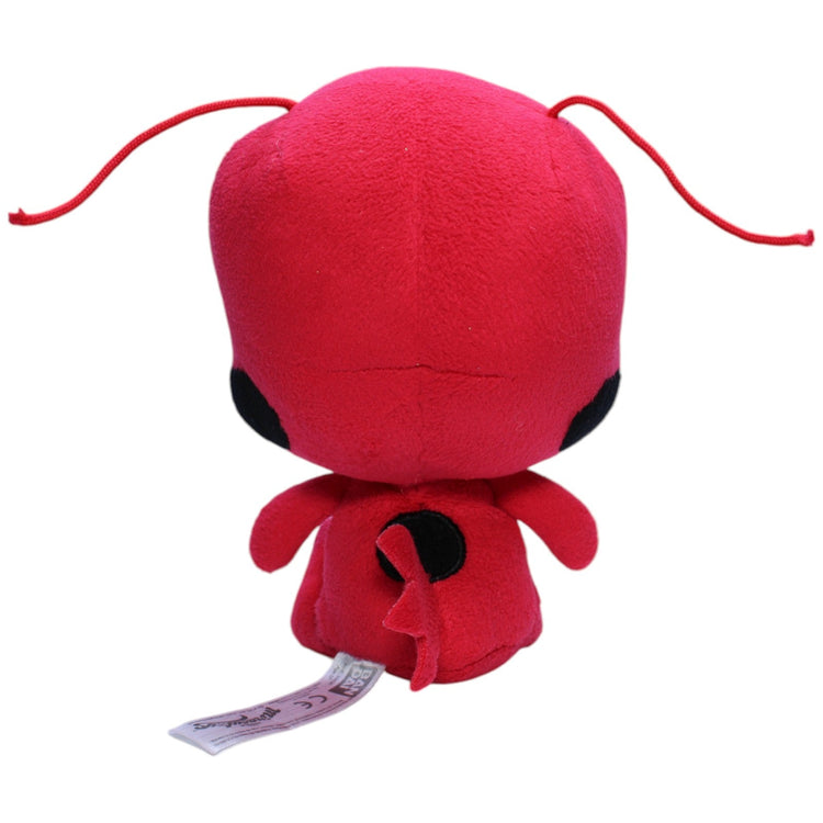 1238683 Bandai Tikki aus Miraculous - Geschichten von Ladybug und Cat Noir Plüschfigur Kumpel Leo Gebraucht Marienkäfer