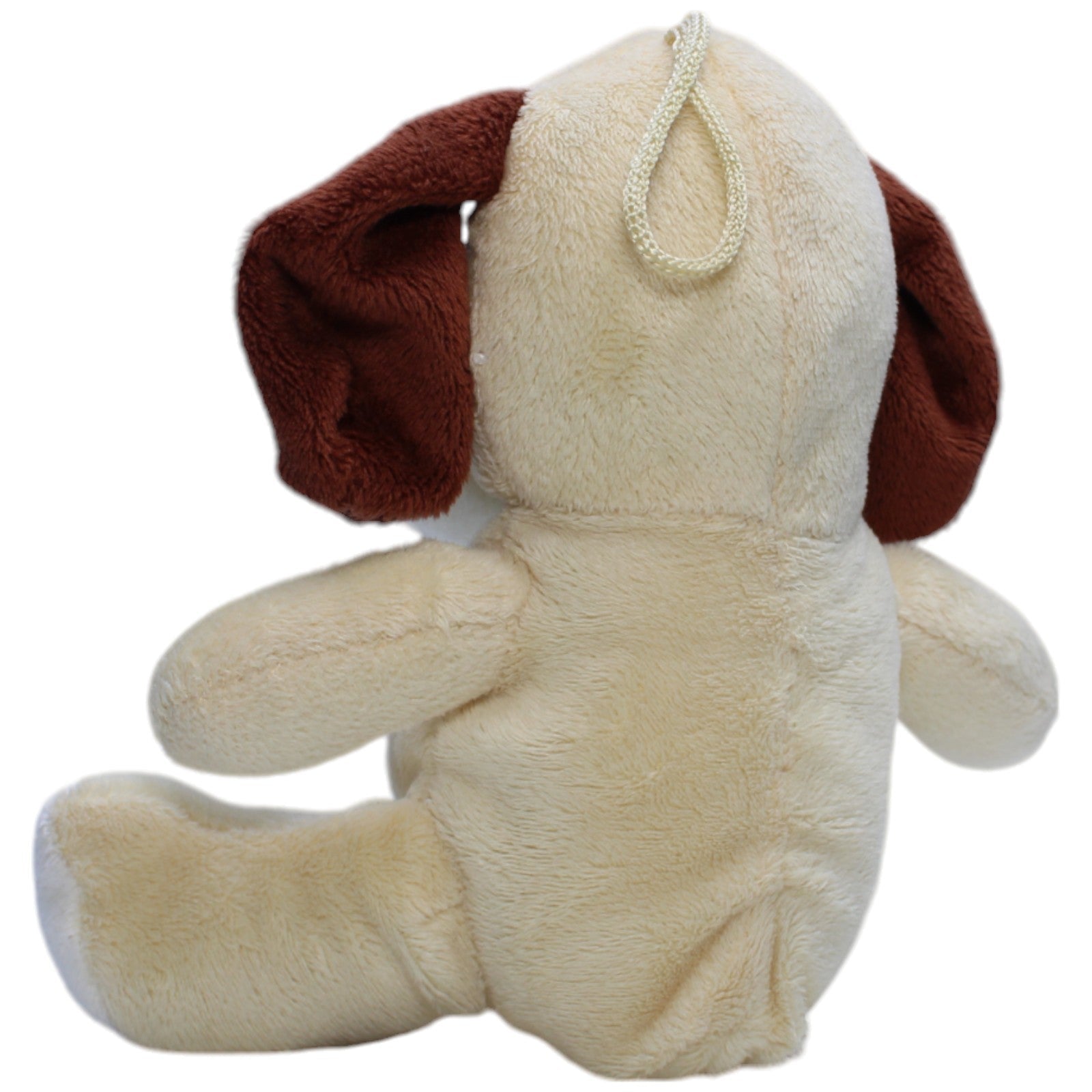 1238689 FLOTI Flos Toys, beiger Hund Kuscheltier Kumpel Leo Gebraucht Hund