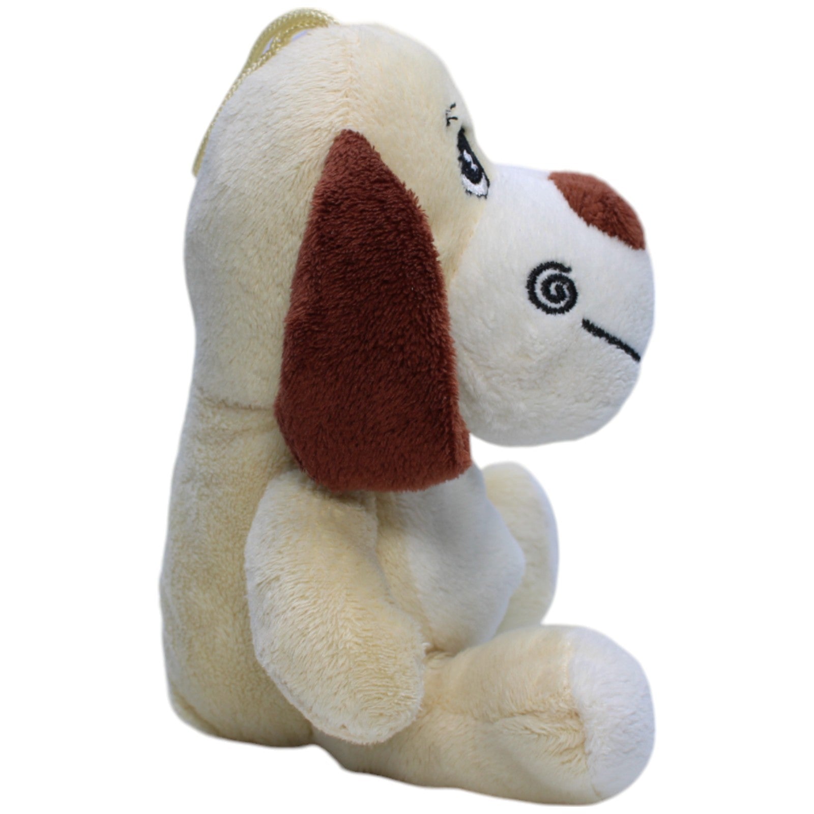 1238689 FLOTI Flos Toys, beiger Hund Kuscheltier Kumpel Leo Gebraucht Hund