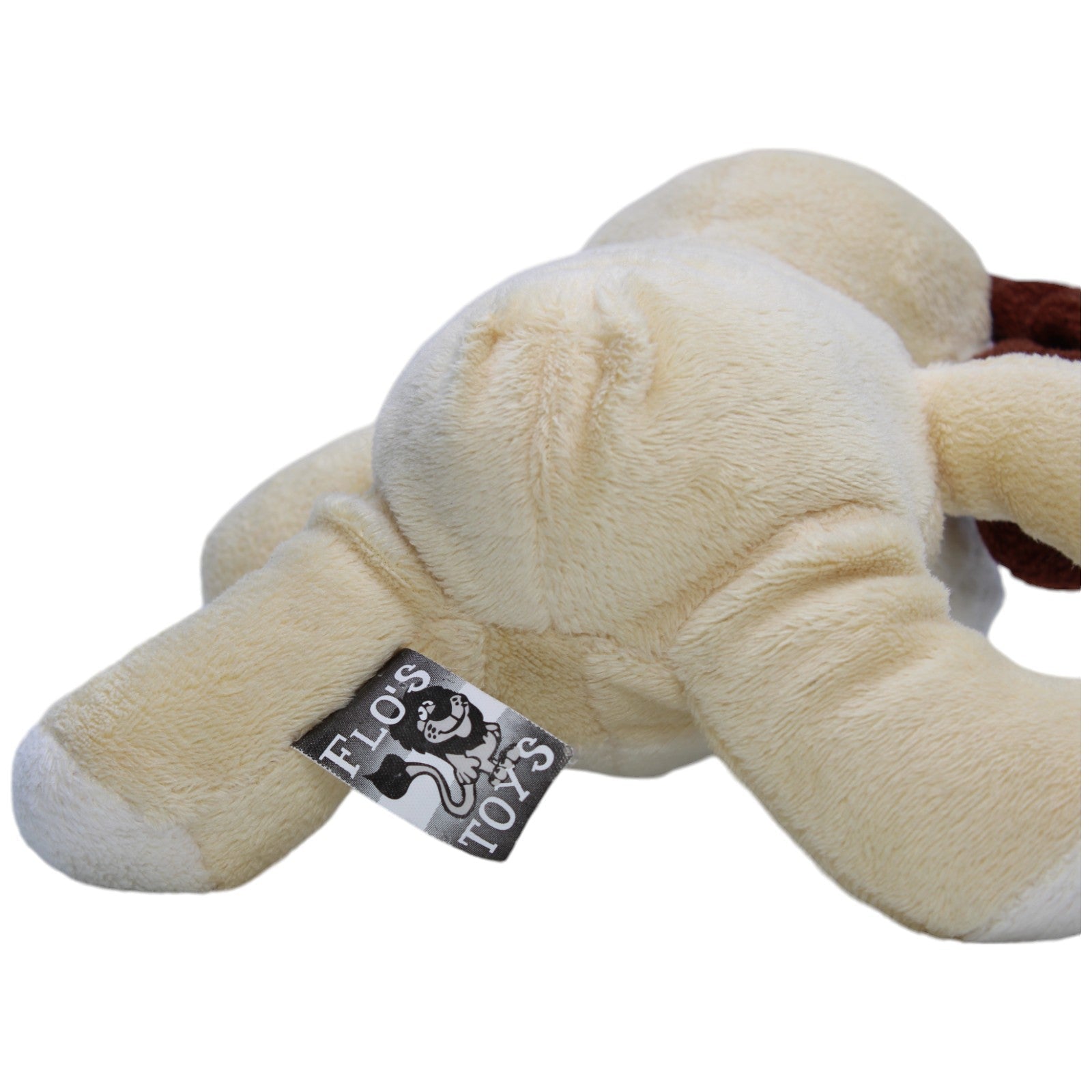 1238689 FLOTI Flos Toys, beiger Hund Kuscheltier Kumpel Leo Gebraucht Hund