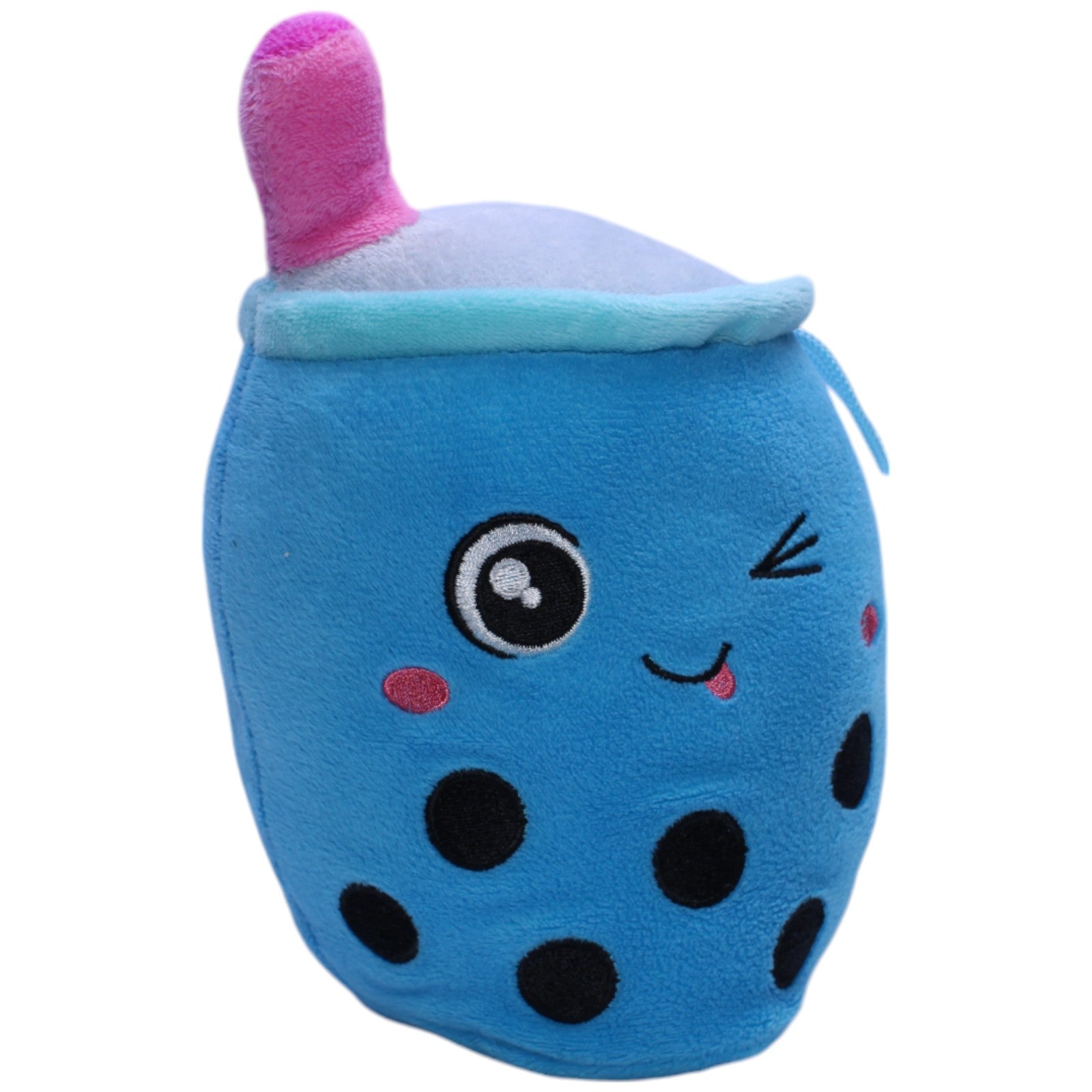 1238752 FLOTI Flos Toys, Bubbletea blau Plüschfigur Kumpel Leo Gebraucht