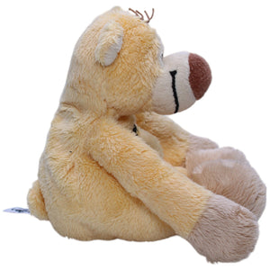 1238753 Heunec Be Happy & Smile® Bär Happy mit Klett - Händen Kuscheltier Kumpel Leo Bär Gebraucht Teddy