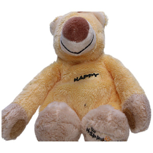 1238753 Heunec Be Happy & Smile® Bär Happy mit Klett - Händen Kuscheltier Kumpel Leo Bär Gebraucht Teddy