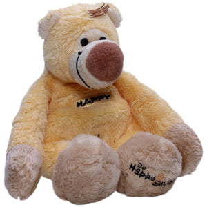 1238753 Heunec Be Happy & Smile® Bär Happy mit Klett - Händen Kuscheltier Kumpel Leo Bär Gebraucht Teddy