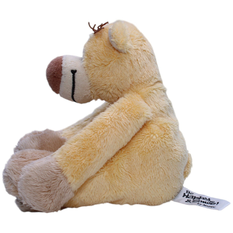 1238753 Heunec Be Happy & Smile® Bär Happy mit Klett - Händen Kuscheltier Kumpel Leo Bär Gebraucht Teddy