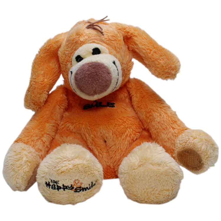 1238754 Heunec Be Happy & Smile® Hund Smile mit Klett - Händen Kuscheltier Kumpel Leo Gebraucht