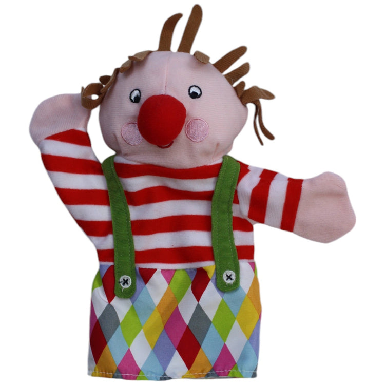 1238756 IKEA Clown bunt, KLAPPAR CIRKUS Handpuppe Kumpel Leo Gebraucht