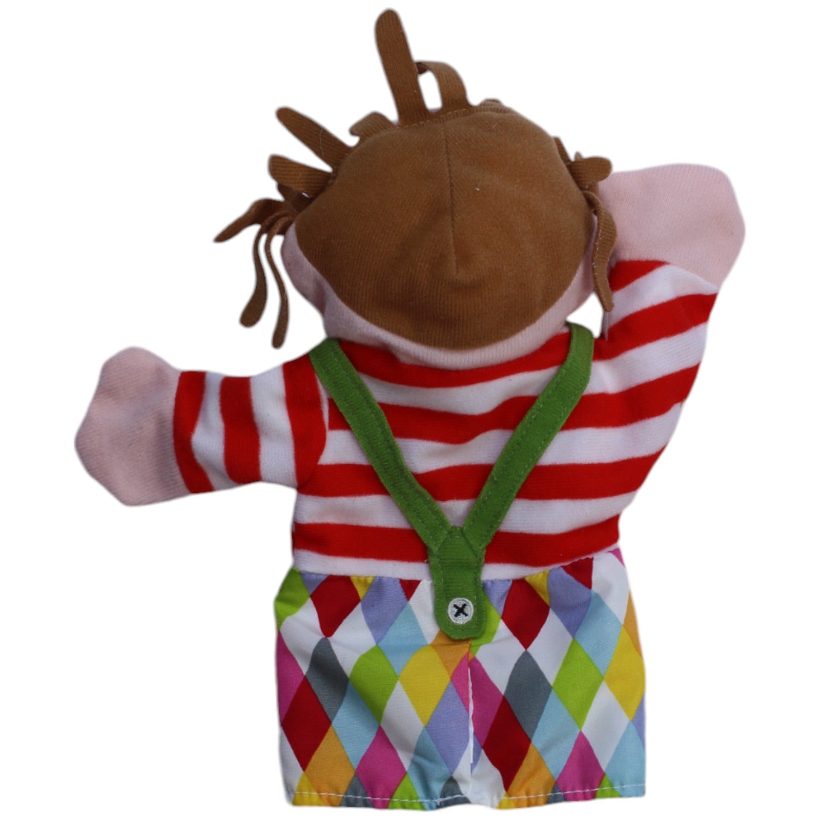 1238756 IKEA Clown bunt, KLAPPAR CIRKUS Handpuppe Kumpel Leo Gebraucht